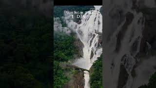 Wonder full Dudhsagor Falls in india #shorts