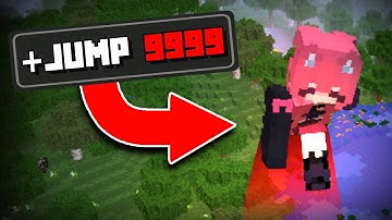 Minecraft, But Every Jump adds more Jump Boost...