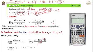 Chapter 11 Calculus| 11-2 Evaluating Limits Algebraically(2)
