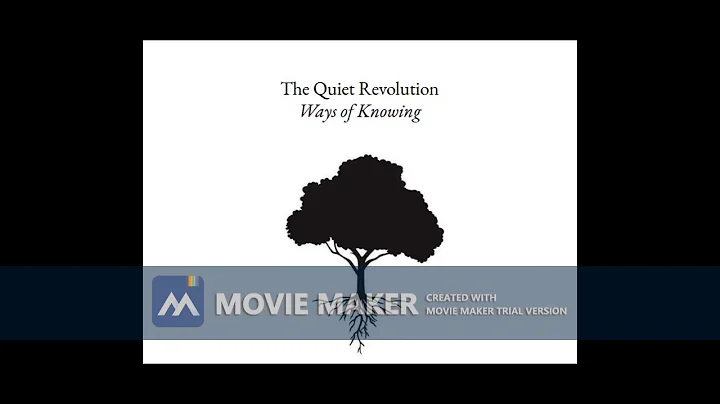 The Quiet Revolution Podcast Excerpt for Survey
