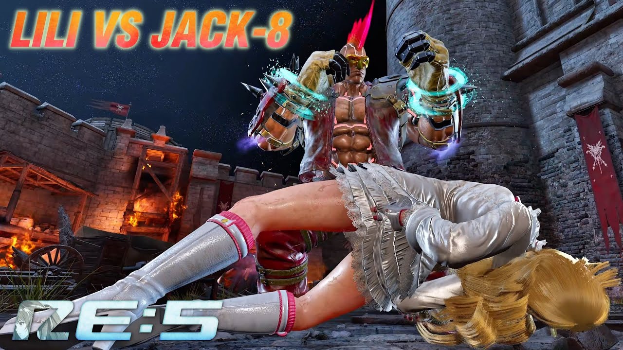 TEKKEN8 Free Camera – Lili (Lose) vs Jack-8 – #63