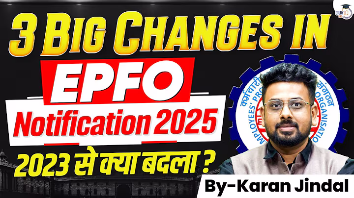 UPSC EPFO 2025 Notification Out | EPFO Eligibility, Qualification, Age, Syllabus & Exam Pattern