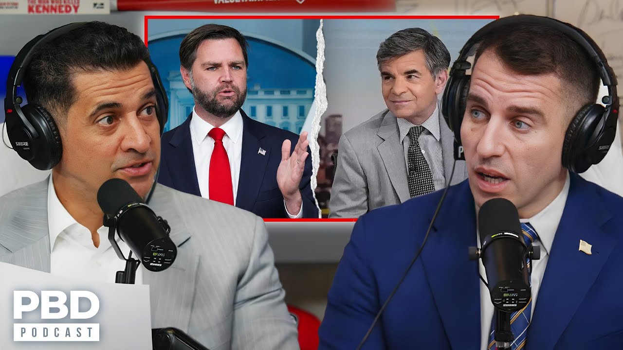“Fake News Slopodopoulos” – Trump TORCHES George Stephanopoulos Over HEATED JD Vance INTERVIEW