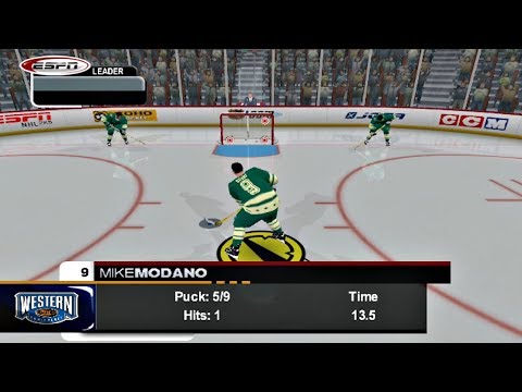 ESPN NHL 2K5 (Xbox) All Star Skills Competition Western Conference vs Eastern Conference