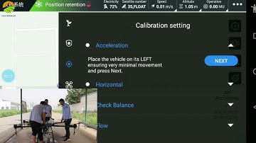 6.#Chufangagri #TP32​​​ #agricultural​​ #drone​​ calibrate the #acceleration