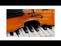 Suzuki violin book 1 piano accompaniment minuet no1