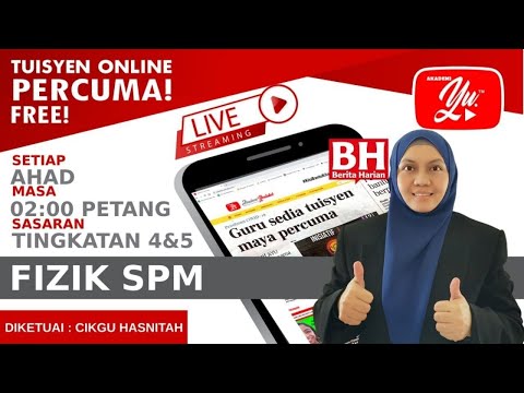 FIZIK SPM: ULANG KAJI PEPERIKSAAN-SIRI 1 OLEH CIKGU HASNITAH #32