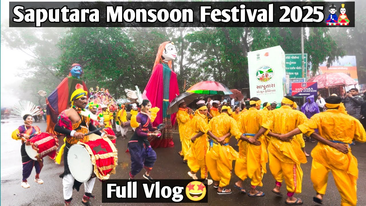 saputara monsoon festival 2025[4k]🥳🌈🐲🎋|| Ur20 Vlogs ||monsoons festival Saputara 