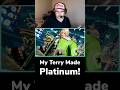 My Terry made platinum in Fatal Fury City of the Wolves ranked matches! Okay!