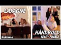 VLOG: Vi ser håndboldkamp + sådan laver jeg min lasagne!