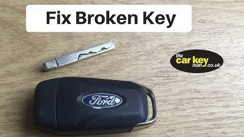 Ford Transit Connect 2018 Broken Key Repair HOW KA, Ranger