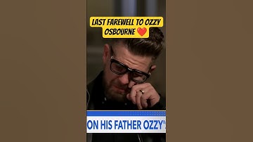 Jack Osbourne BREAKS DOWN Talking About Ozzy’s Final Days 😢 #viralclips #ozzyosbourne #jackosbourne
