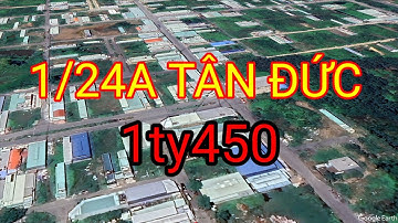 chính chủ gửi bán lỗ lô đất 1/ đường 24a khu dân cư tân Đức | đức hòa