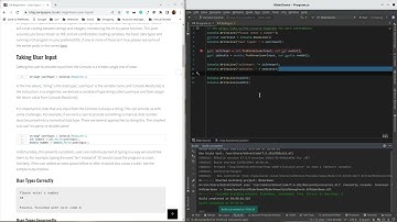 C# Beginners - User Input