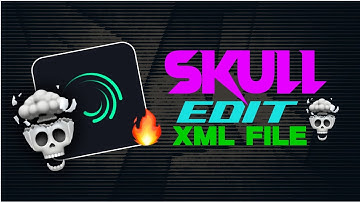 Skull Edit XML File 🔥 | Alight Motion Trending Edit 2025 | Free XML Download