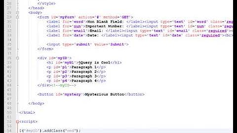 Get Started With jQuery - How To Use Selectors