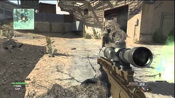 MW3: How to quickscope!, kid gets trolled!