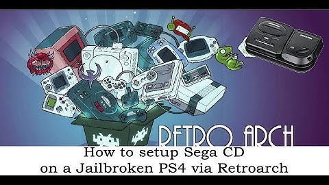 How to setup Sega Mega CD Emulator via Retroarch on a jailbroken PS4, 2025.