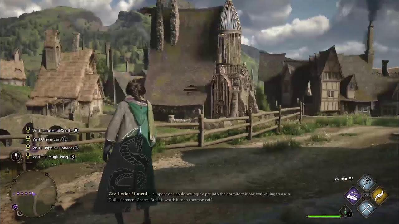 Hogwarts Legacy All Hogsmeade Flying Page Locations YouTube