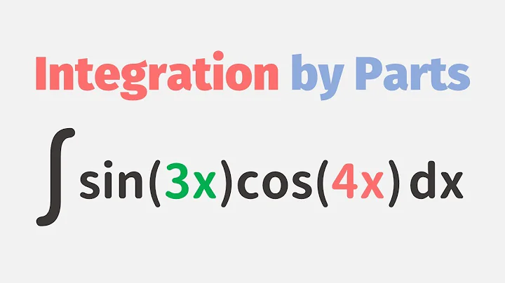 Integrate Sin(3x)Cos(4x) - No Trig Identities Needed! Going in a Loop!