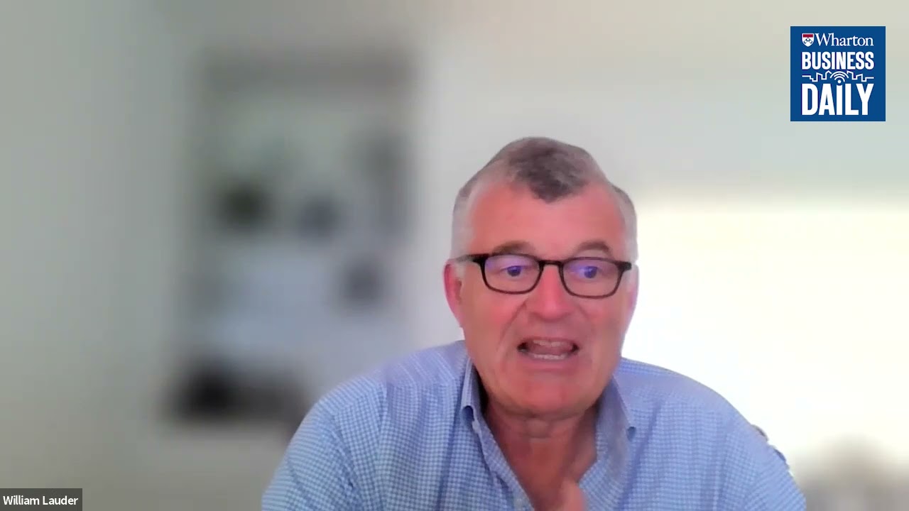 William Lauder Executive Chairman Esteelauder On Being Prepared For Crisis Youtube