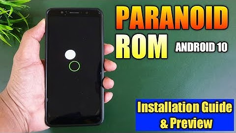 Paranoid Android ROM ||Asus Zenfone Max Pro M1||Android 10