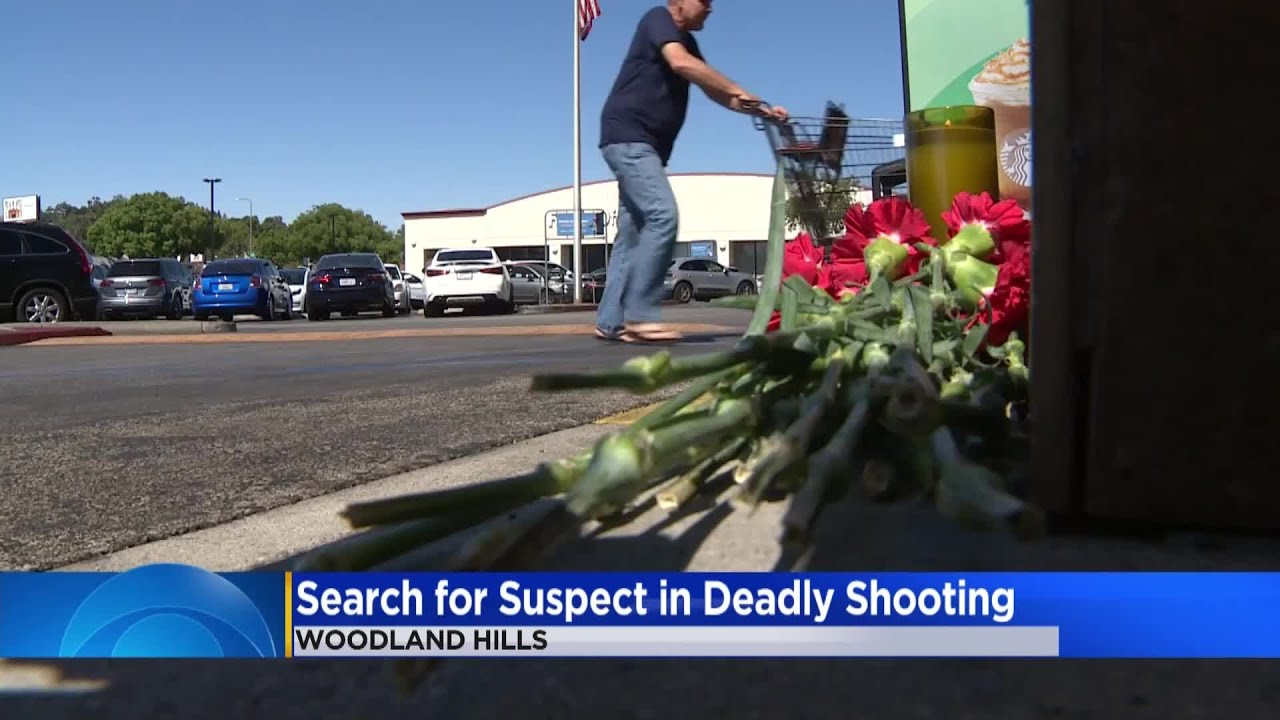 Search for suspect in deadly shooting at Woodland Hills Ralphs parking ...