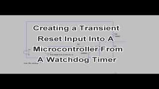 MCU Transient Reset Input From An External Watchdog Timer