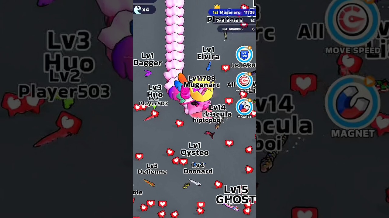 Snake Clash VIP Best Gameplay 50 