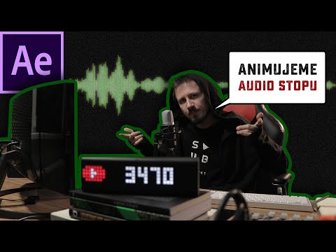 ADOBE AFTER EFFECTS | Animujeme audio stopu