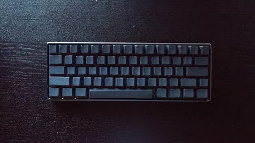 Keyboard Sound Test - Custom GH60 with ergo clears