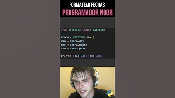 Formato de fecha en Python: Método largo vs Solución Pro con strftime