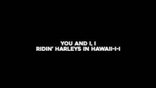 Mentahan - Infinity x Harley's in Hawaii (Lyrics overlay) 🎶 i love you for infinity