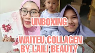 UNBOXING WAITEU BY LAILI BEAUTY | MINUMAN KECANTIKAN DENGAN KOLAGEN TERTINGGI | THE 1ST HALAL KOREAN