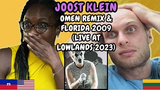 REACTION TO Joost Klein - Omen Remix & Florida 2009 (Live at Lowlands 2023) | FIRST TIME HEARING