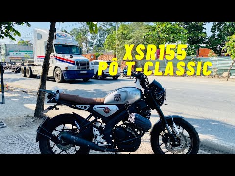 Video Yamaha XSR155 độ pô T-Classic cực chất | Phượt Safety... - youtube