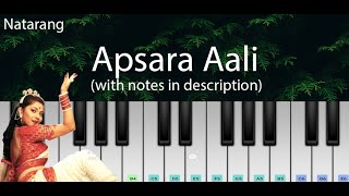 Apsara Aali (Natarang) | Easy Piano Tutorial with Notes | Perfect Piano screenshot 5