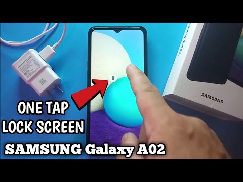 How to Enable One Tap Lock Screen in Samsung Galaxy A02