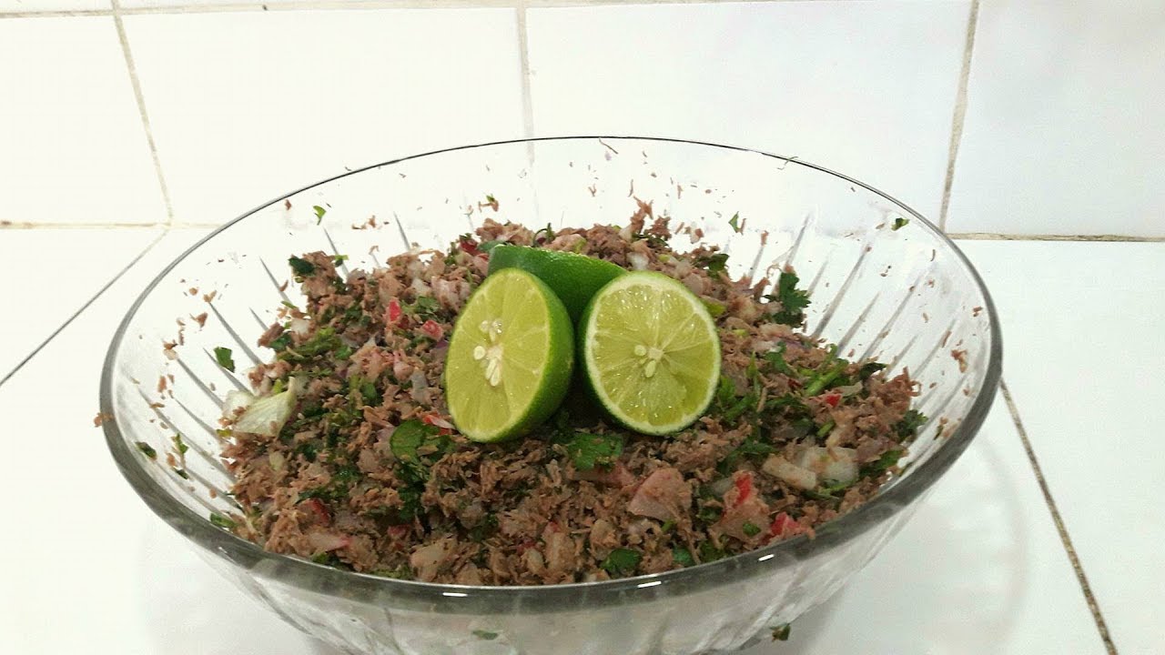 COMO HACER SALPICÓN SALVADOREÑO!!/