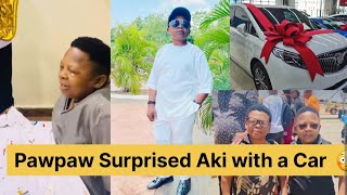 Chinedu Ikedieze Aki In Tears As He Was Showered With Gifts to Mark His Birthday #akiandpawpaw