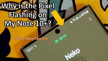 Pixel flashes white on the Note 10+ display during calls - the proximity sensor