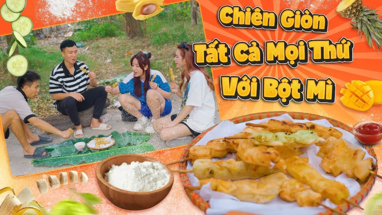 CHIÊN GIÒN TẤT CẢ MỌI THỨ VỚI BỘT MÌ | Hai Anh Em Phần 479 | Phim Hài Hước Hay Nhất Gãy Media