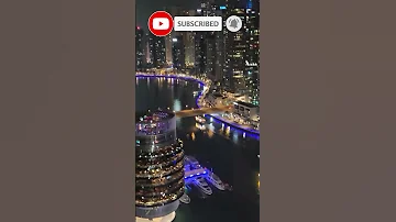 Magnificent View Of Dubai Marina From Address Hotel Arash Feat Helena One Night In Dubai 