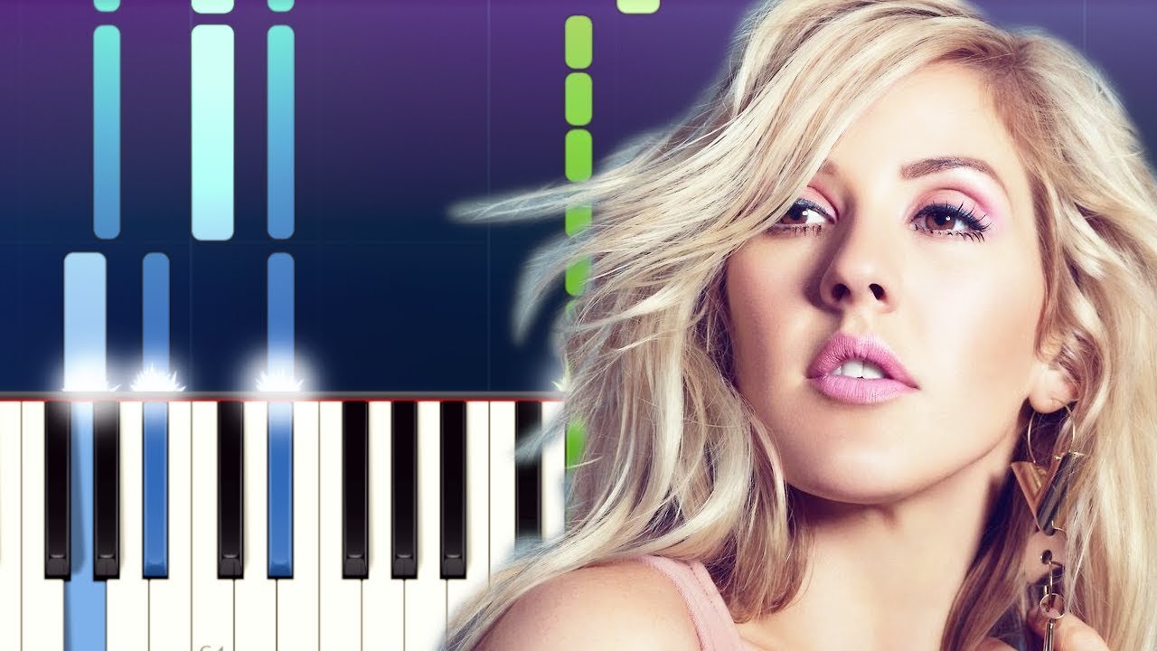 Ellie Goulding & Juice WRLD - Hate Me (Piano tutorial)