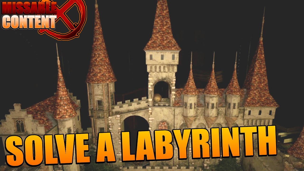 Resident Evil 8 Village Get The Ball Rolling Trophy / Achievement Guide | Labyrinth Location RE8