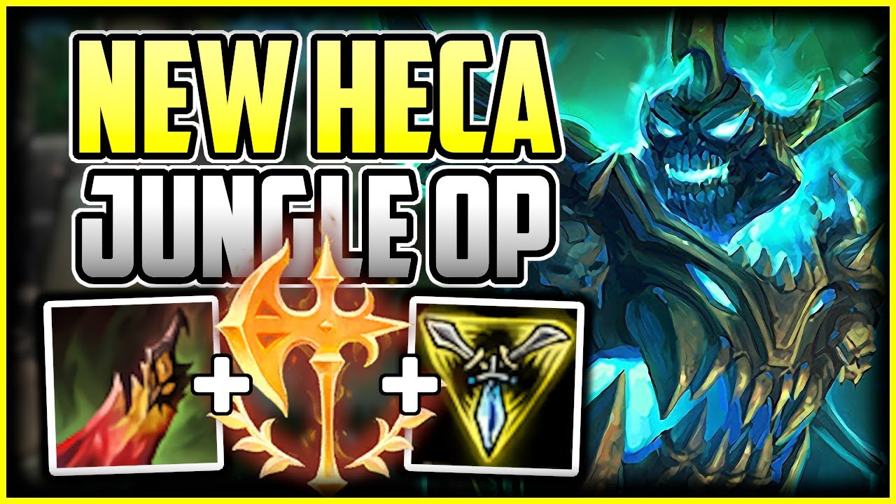 HOW TO PLAY HECARIM JUNGLE NEW OP BUILD/RUNES - Hecarim Commentary ...