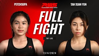 Full Fight l Petchsupa vs. Tan Suan Yun l RWS