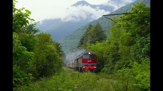 Поездом Санкт-Петербург-Сухум из Цандрипша в Гагру в июле 2021 года!