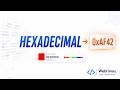 What is Hexadecimal? | Base 16 and Binary Simplified