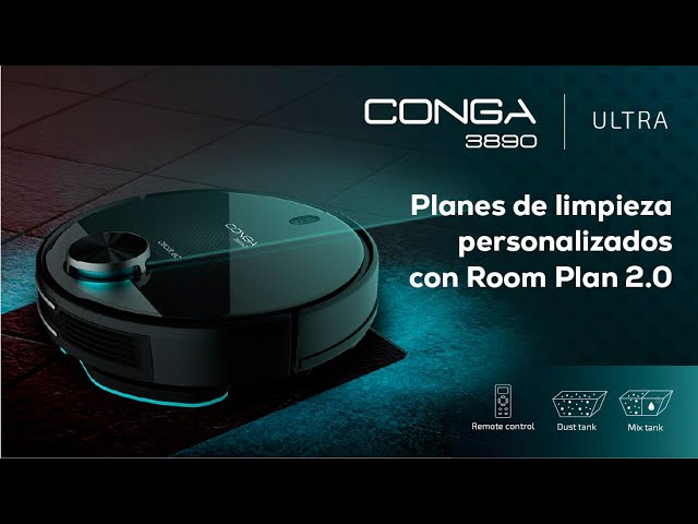 Robot aspirador Conga 3890 Ultra 